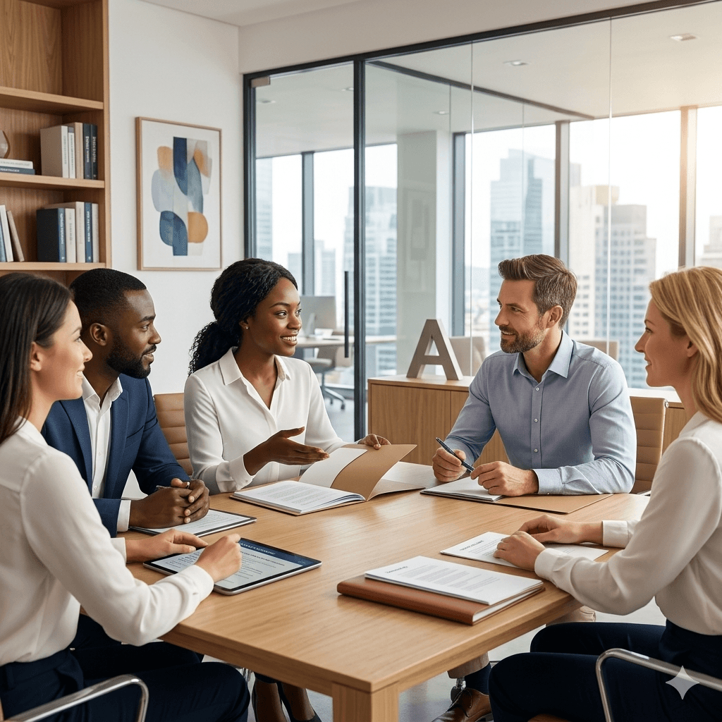 Équipe Vocalis Academy en consultation